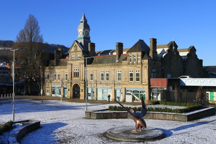 Darwen Town Hall built in 1882